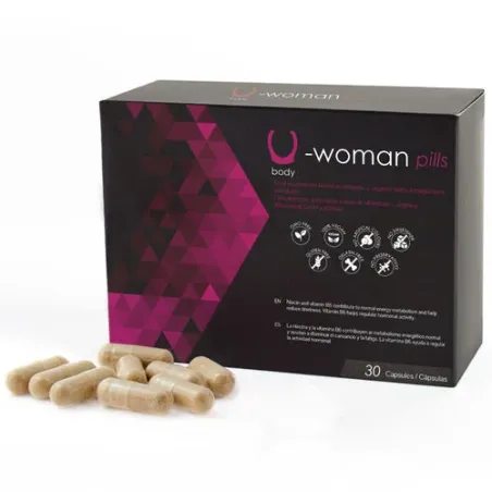Complément alimentaire 500 Cosmetics U-Woman, 30 capsules pour stimuler la libido féminine naturellement