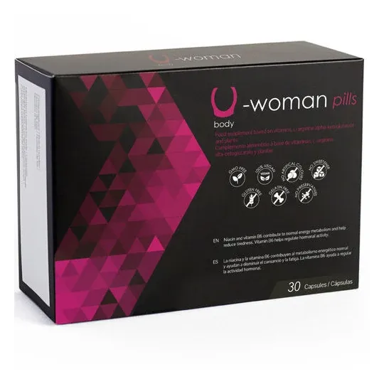 Integratore alimentare 500 Cosmetics U-Woman, 30 capsule per stimolare la libido femminile