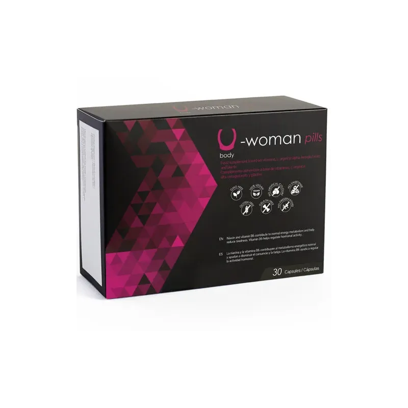 Complément alimentaire 500 Cosmetics U-Woman, 30 capsules pour stimuler la libido féminine naturellement