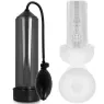 Black penis pump Pump Addicted RX3 with pleasure sleeve size M, insertable length 23 cm, inner diameter 5,5 cm