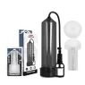Pompe à pénis RX7 noire professionnelle étanche 24 cm avec masturbateur Pump Addicted