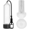 Pompa per pene trasparente Pump Addicted RX7 con sistema a vuoto per erezioni durature