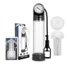 Pompe à vide pénienne Pump Addicted transparente avec masturbateur en silicone médical, 30 cm