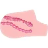 Masturbateur vibrant ACT Nasty Nympho Bouncer double orifice vue d'ensemble en TPR beige