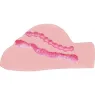 Masturbateur ACT Fat Ass Fucker double orifice vaginal anal avec vibreur intégré - couleur naturelle TPR
