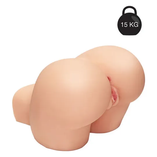 ACT Fuckholes dual orifice masturbator vagina anus realistic TPR - overall view large size 15 kg