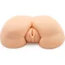 ACT double orifice masturbator in skin tone with built-in vibrator – realistic intimate toy