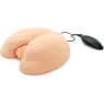 ACT double orifice masturbator in skin tone with built-in vibrator – realistic intimate toy