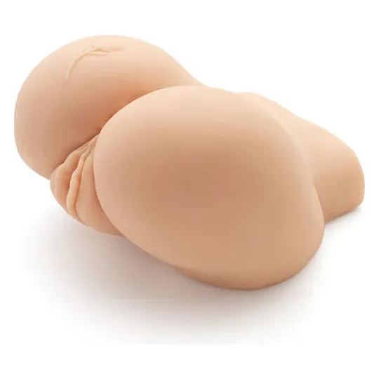 ACT Masturbateur réaliste gros cul avec vibreur intégré double orifice vaginal et anal couleur chair