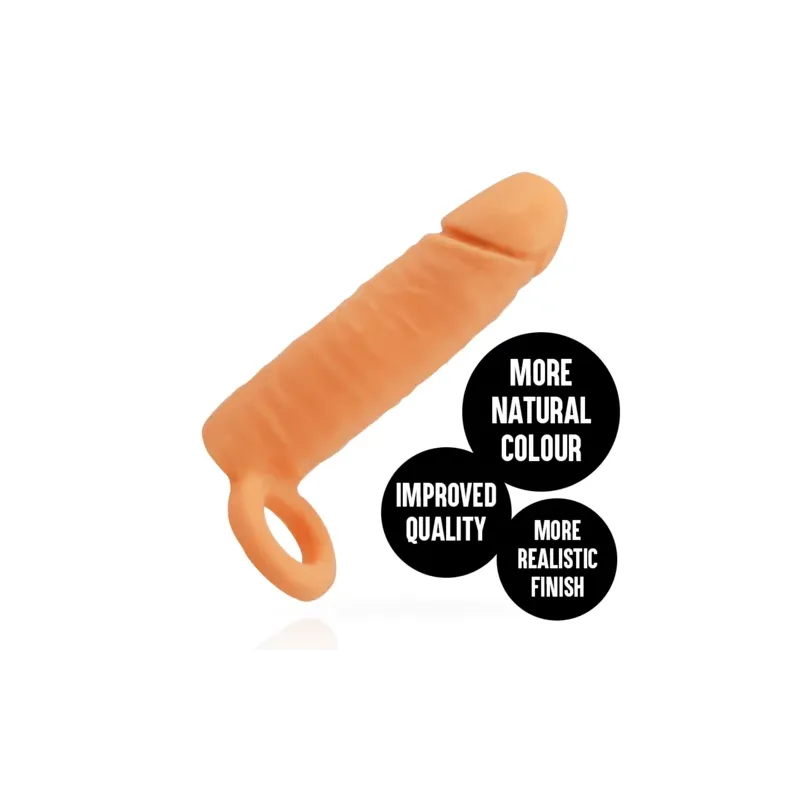 Penishülle ADDICTED TOYS hautfarbenes Silikon realistische Verlängerung 2,5 cm Hauptansicht