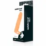 Manicotto penieno Addicted Toys 18 cm colore pelle regolabile allunga 2,5 cm e allarga 33%