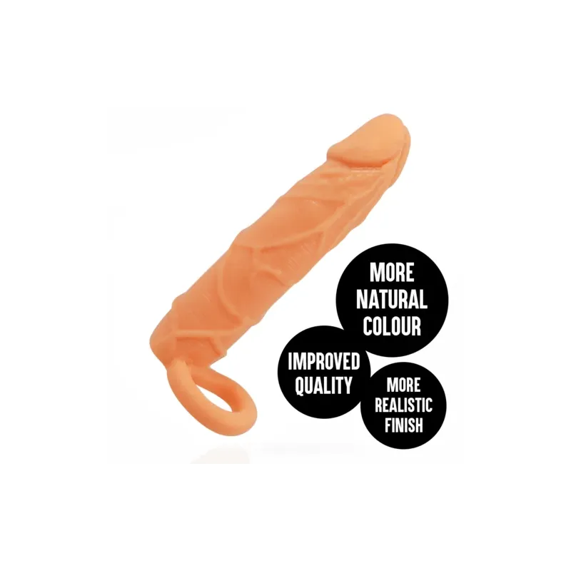 Addicted Toys Penisverlängerer 18 cm hautfarben verstellbar verlängert 2,5 cm und verdickt 33%