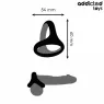 Dicker Penisring Triple von Addicted Toys - Erektionsring aus weichem Gummi für langanhaltende Leistung