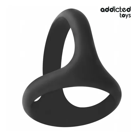 Dicker Penisring Triple von Addicted Toys - Erektionsring aus weichem Gummi für langanhaltende Leistung