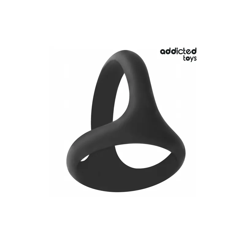 Dicker Penisring Triple von Addicted Toys - Erektionsring aus weichem Gummi für langanhaltende Leistung