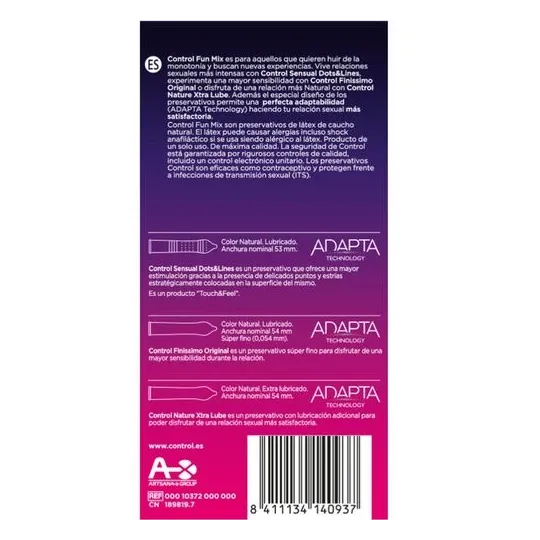 D-203161 CONTROL CONDOMS