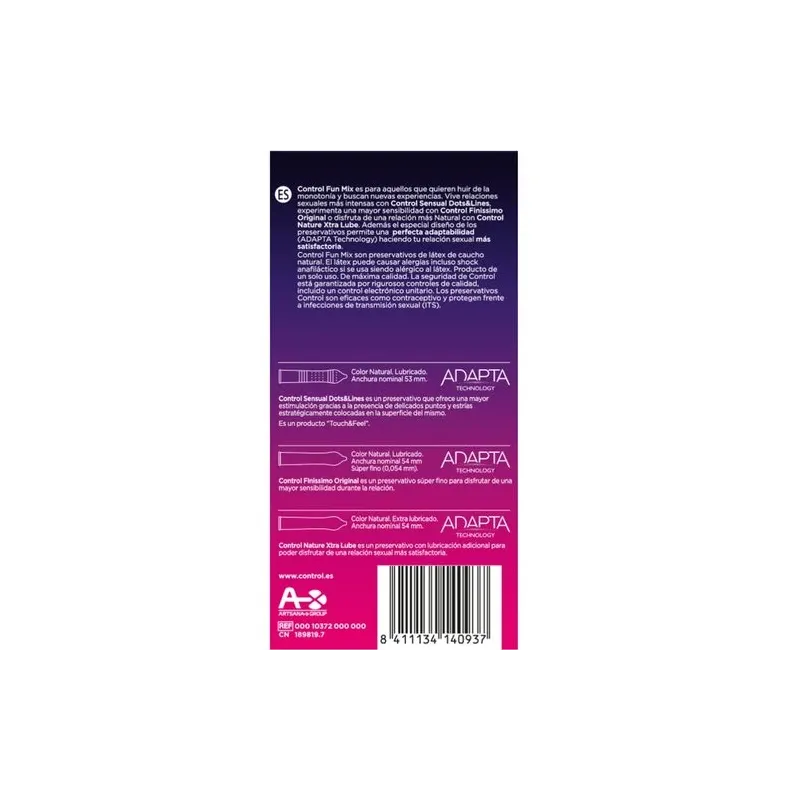D-203161 CONTROL CONDOMS