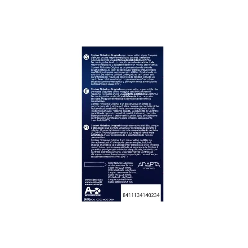 D-228814 CONTROL CONDOMS