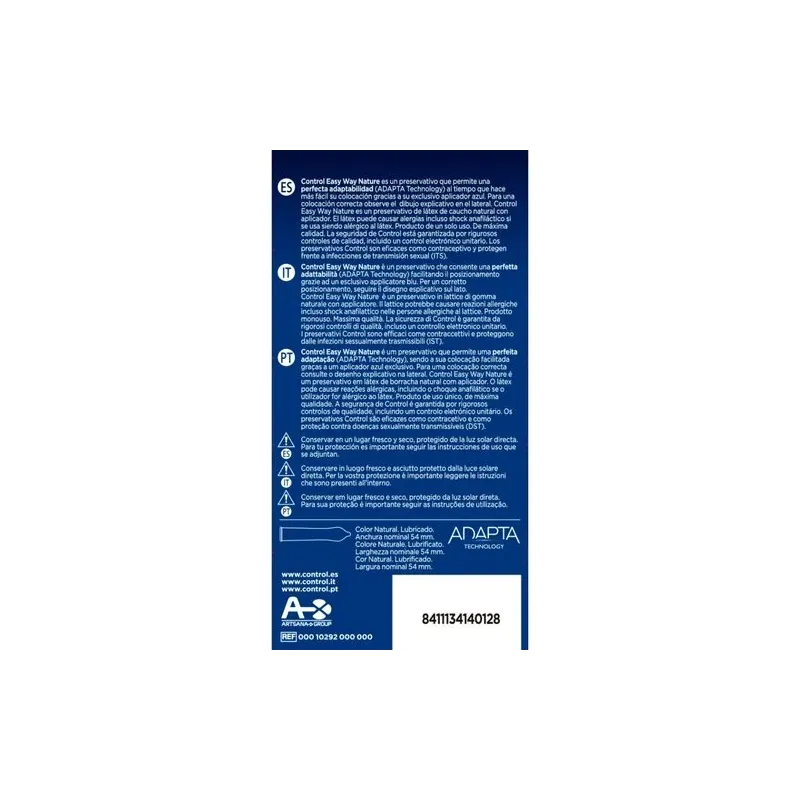 D-231326 CONTROL CONDOMS