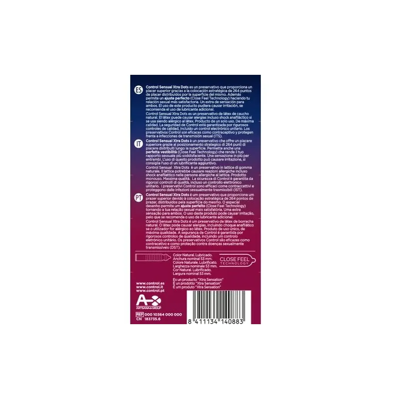 D-211898 CONTROL CONDOMS