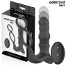Addicted Toys Up&Down prostate ring with triple motor thrusting and vibrations, soft silicone, ergonomic design
