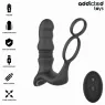 Anello prostatico Addicted Toys Up&Down con triplo motore va e vieni e vibrazioni, silicone morbido, design ergonomico