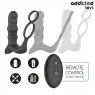 Addicted Toys Up&Down prostate ring with triple motor thrusting and vibrations, soft silicone, ergonomic design