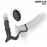 Anneau prostatique Addicted Toys Up&Down avec triple moteur va-et-vient et vibrations, silicone doux, design ergonomique