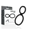 Anneaux pénien réglables Addicted Toys silicone soyeux - deux diamètres 3,8 et 5,8 cm pour endurance