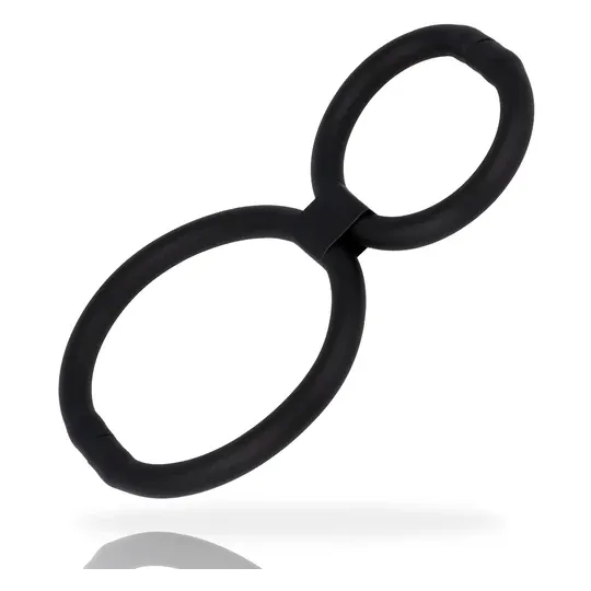 Anelli penieni regolabili Addicted Toys silicone morbido - aumenta resistenza e erezione con due diametri