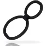 Adjustable penis rings Addicted Toys soft silicone - enhances endurance and erection with two diameters