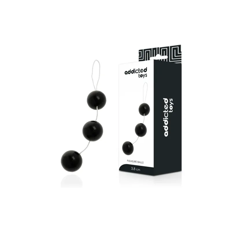 Palline anali ADDICTED TOYS in ABS blu, superficie liscia senza cuciture, Ø3,6 cm