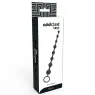 Catena di perle anali Addicted Toys nera 29 cm – 8 perle progressive TPR morbido per principianti