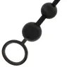 Catena di perle anali Addicted Toys nera 29 cm – 8 perle progressive TPR morbido per principianti
