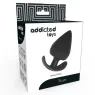 Addicted Toys bouchon anal 11 cm en silicone double densité avec base ergonomique et forme conique