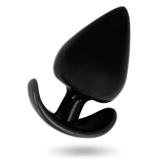 Addicted Toys bouchon anal 11 cm en silicone double densité avec base ergonomique et forme conique