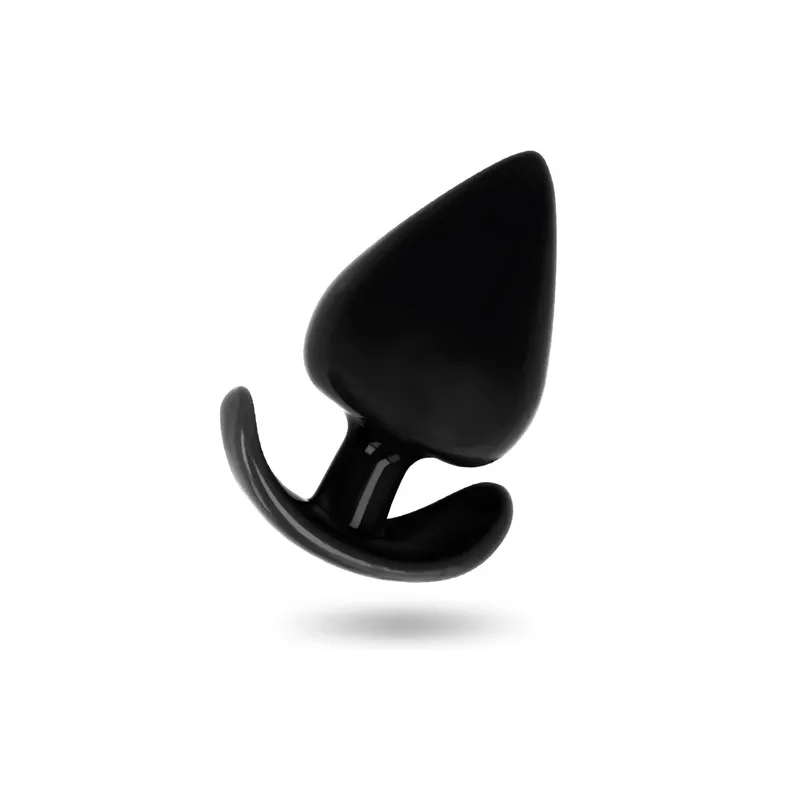 Addicted Toys bouchon anal 11 cm en silicone double densité avec base ergonomique et forme conique