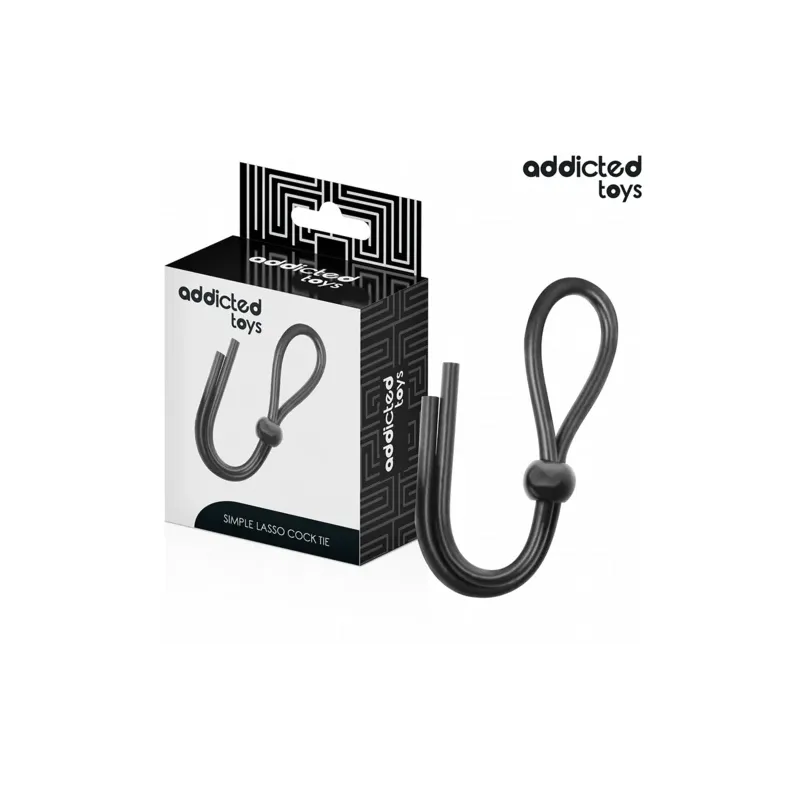 Addicted Toys silicone penis rope with loop - adjustable control and stimulation