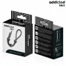 Corde pénis silicone triple boucle Addicted Toys - Stimulation intense, maintien ferme, accessoire érotique masculin.