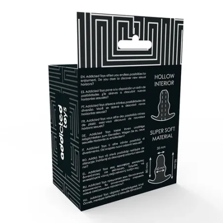 Transparenter Analdehner ADDICTED TOYS – Ringe 3,5 cm und 4 cm für sanfte Dehnung