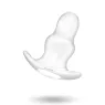 Dilatateur anal transparent ADDICTED TOYS – anneaux 3,5 cm et 4 cm pour dilatation progressive