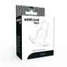 Transparent anal dilator Addicted Toys with double ring and hollow tunnel 7cm for progressive stretching