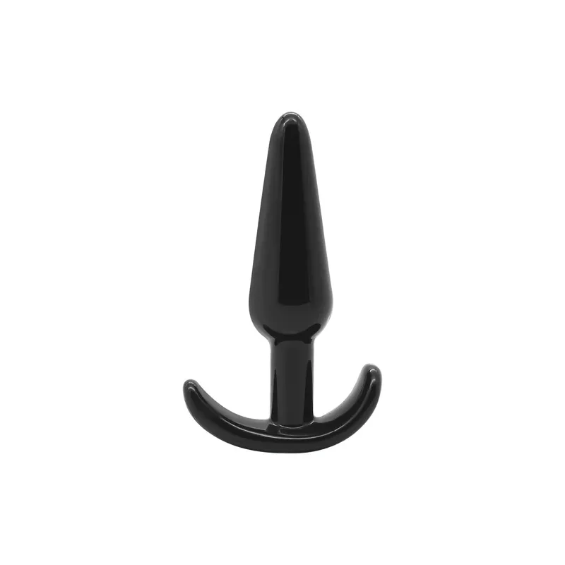 Addicted Toys Analplug Set 4-teilig progressiv - schwarz TPE Anfänger
