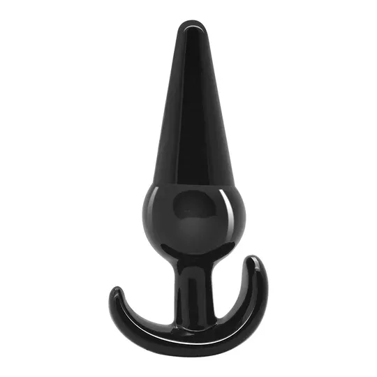 Set 4 plugs anaux Addicted Toys progression - kit anal noir TPE pour débutant