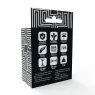 Set di 3 anelli penieni ADDICTED TOYS silicone nero per erezione potente