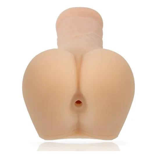Masturbatore ADDICTED TOYS 21.5 cm ano realistico Comfort TPR – vista d'insieme carnagione