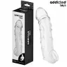 Transparente Penisextension Addicted Toys 27 cm Hauptansicht – Verlängerungshülle hypoallergen