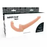 Addicted Toys dildo senza imbracatura doppio piacere stimolazione punto G, colore pelle, sonda curva