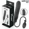 Godemichet gonflable Addicted Toys modèle 3 – Silicone ajustable, vue avant inflation