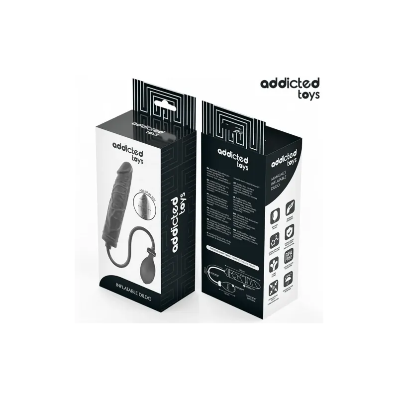 Addicted Toys dildo gonfiabile in silicone modello 4 - Giocattolo sessuale regolabile per piacere personalizzato